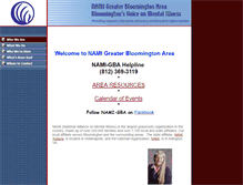 Tablet Screenshot of namibloomington.org